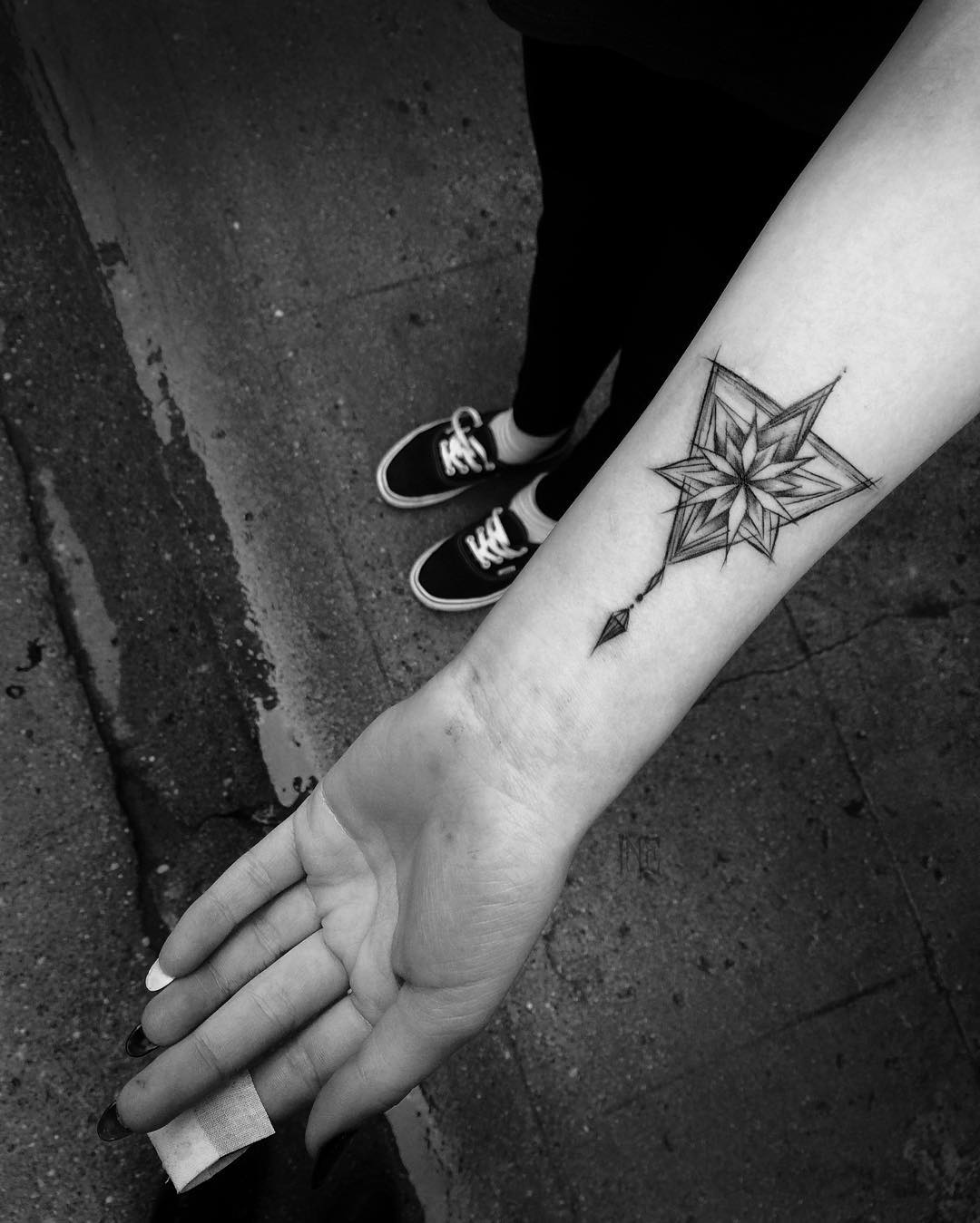 cute tattoo design looks so pretty