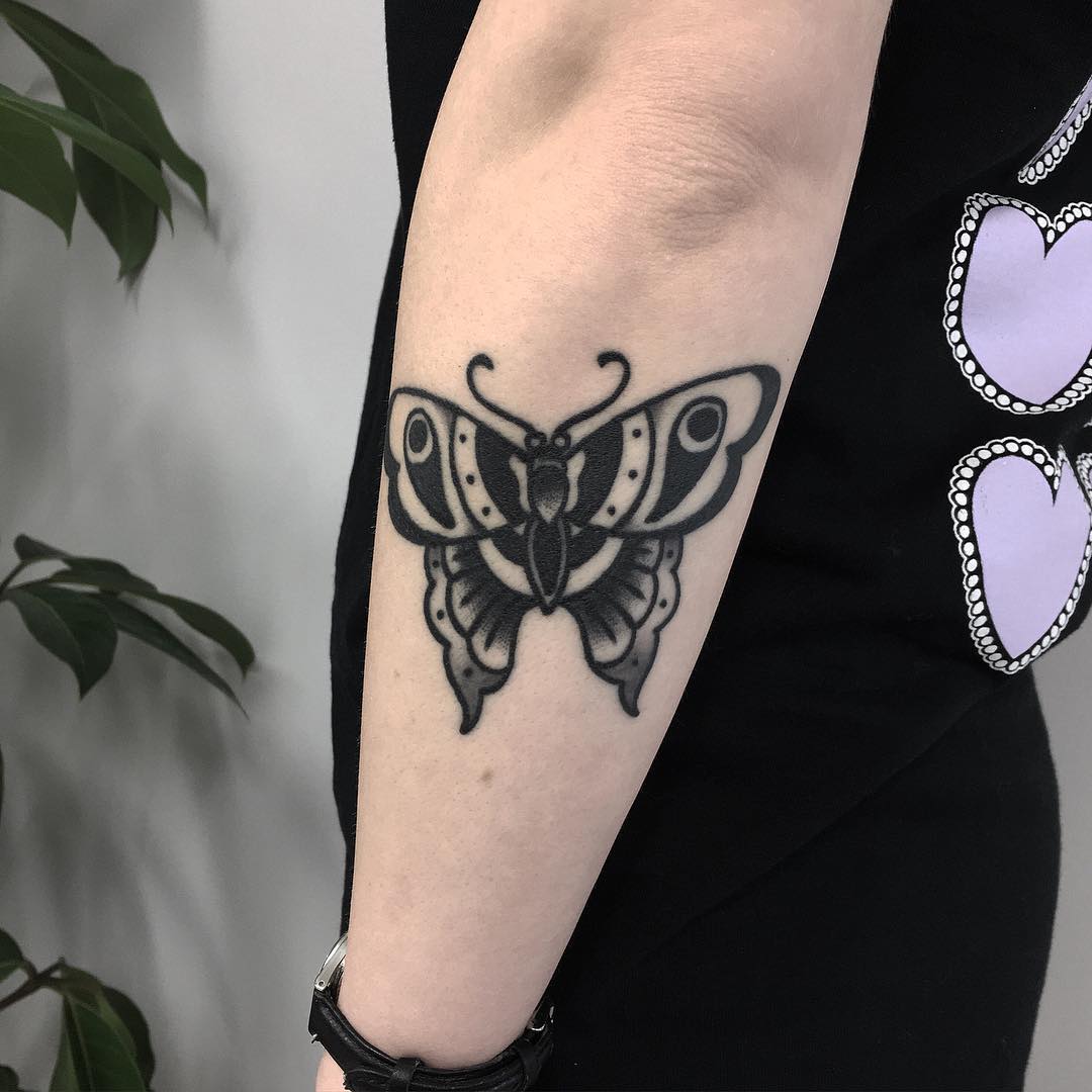 White Butterfly Tattoos | David Simchi-Levi