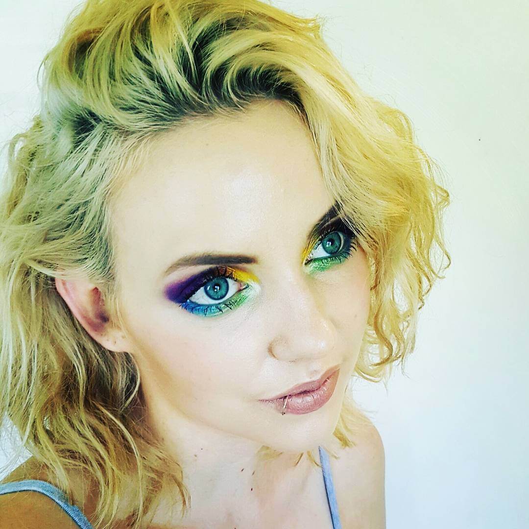 rainbow eyes fantasy makeup