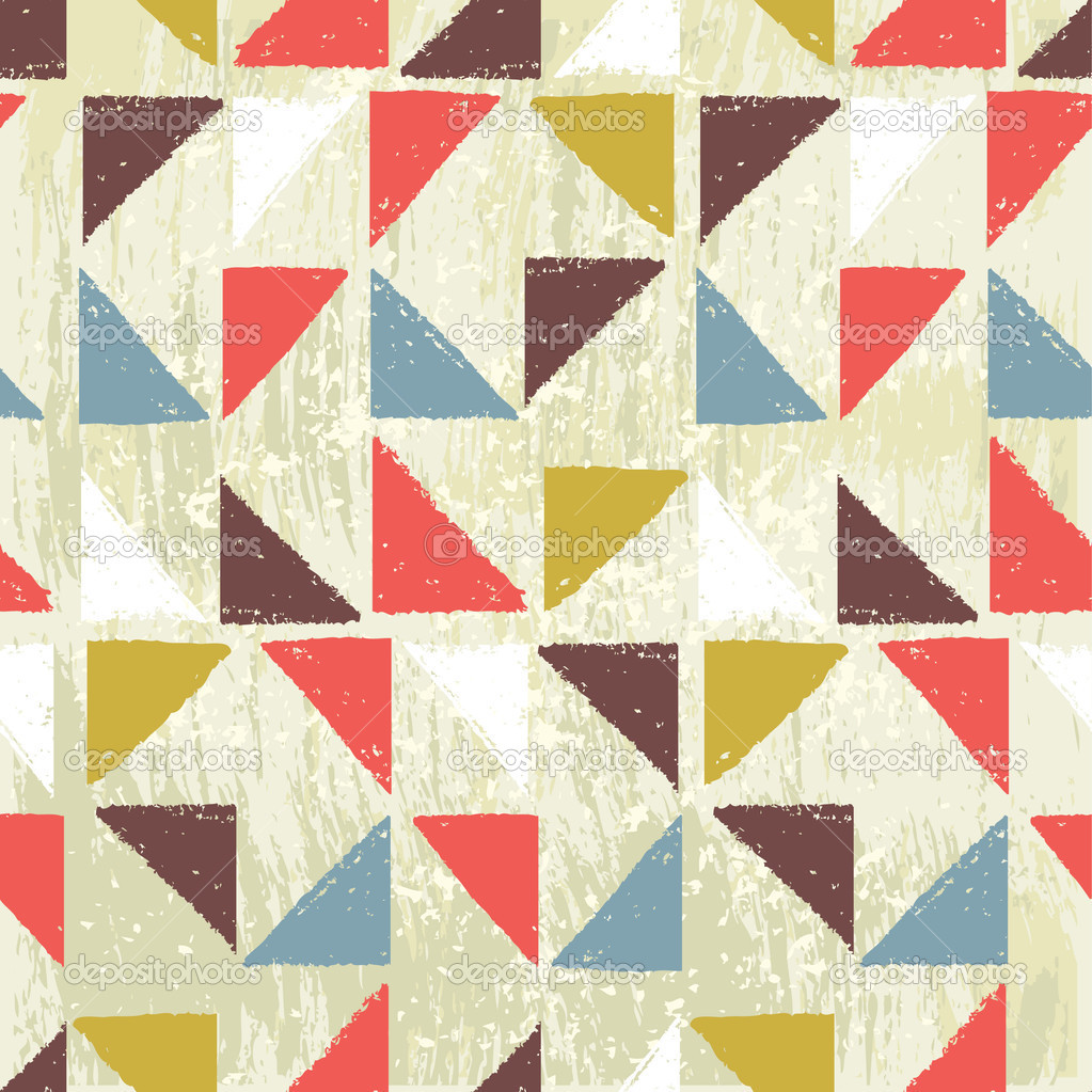 triangle grunge pattern