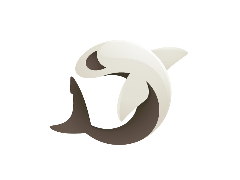 creative shark logo 