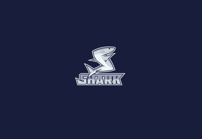 shark logo for sports team 