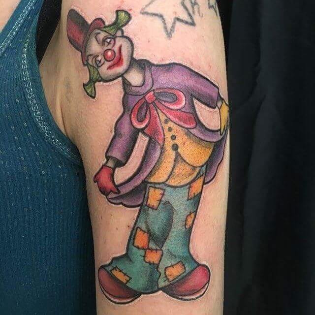 joker sleeve tattoo