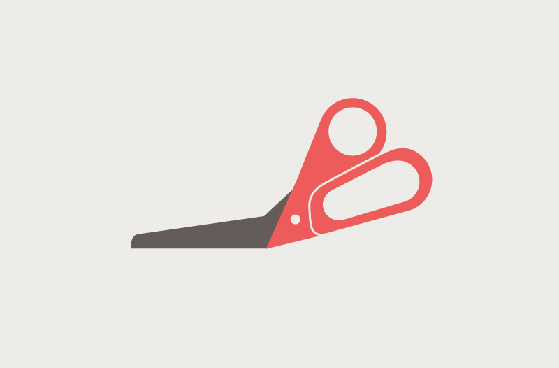 creative scissors logo