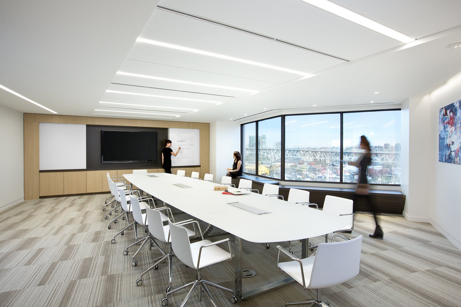 proyectolandolina: modern executive office interior design