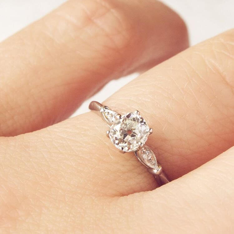 lovely diamond engagement ring