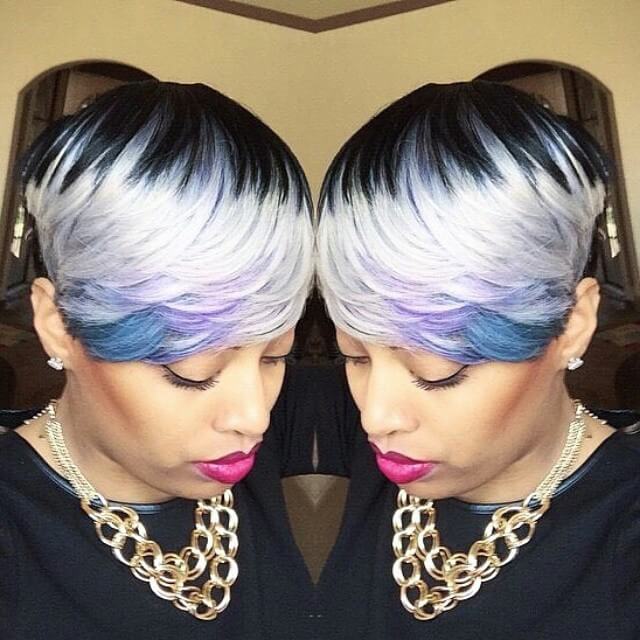 shaded pixie hairstyle 1