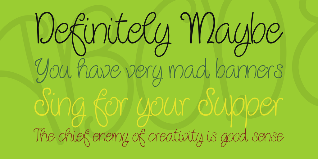 cute girly fonts