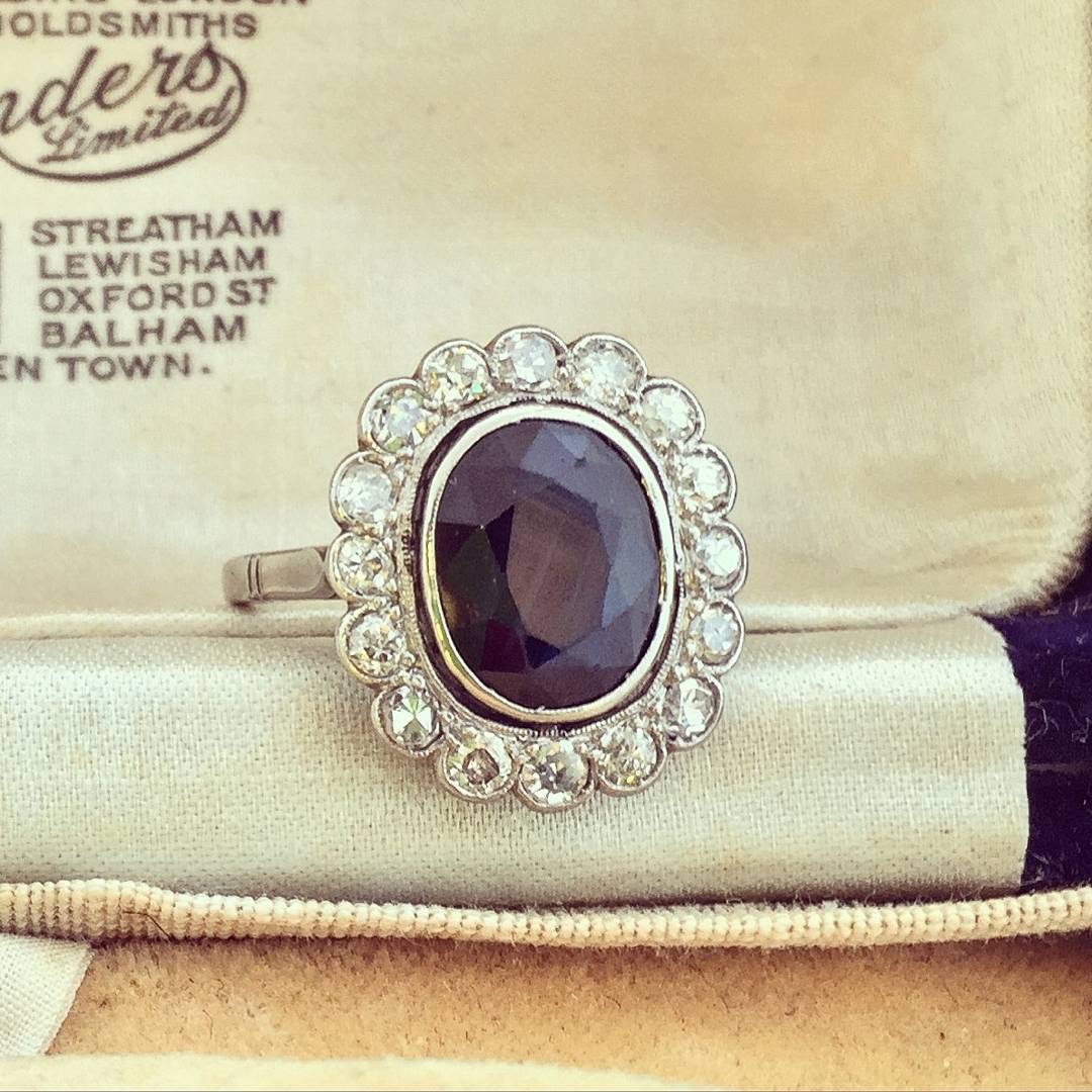 affordable vintage engagement ring