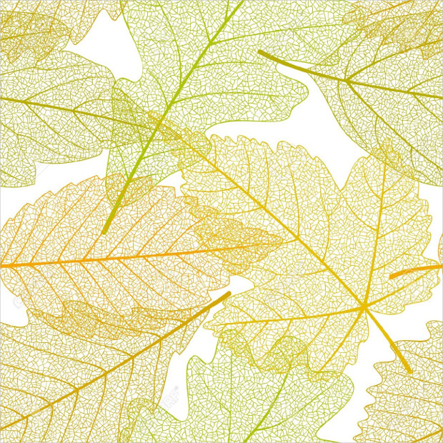 light color vector leaves floral pattern
