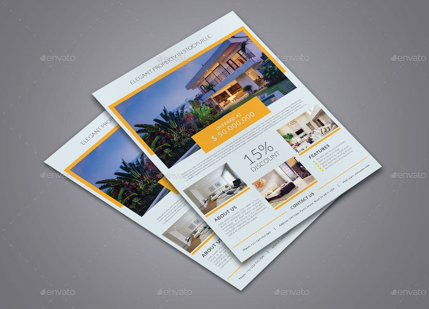 Corporate Style Flyer for Real Estate