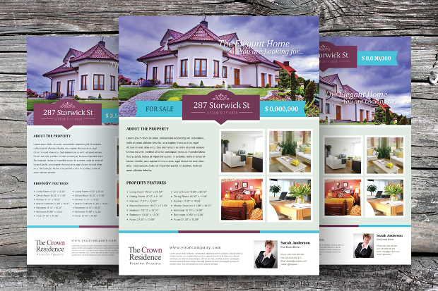 Business Style Real Estate Flyer