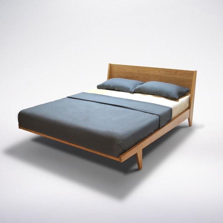 danish solid wood double bedcot