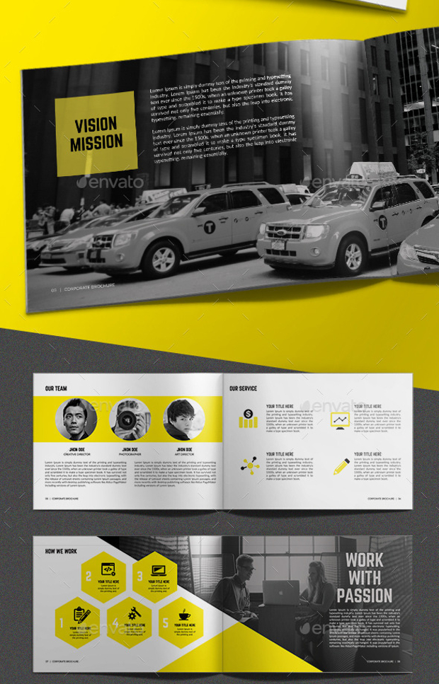 Yellow Corporate Brochure