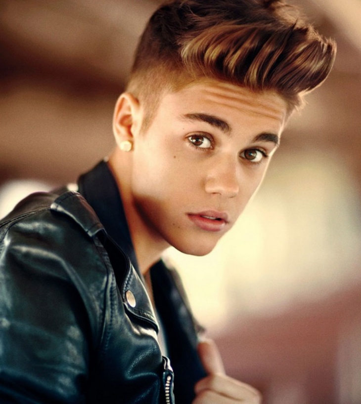 justin bieber fade hairstyle