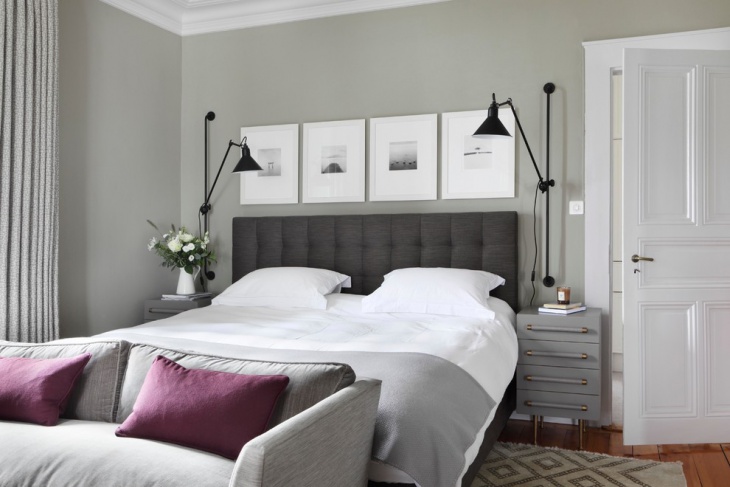 awesome grey pastel bedroom design