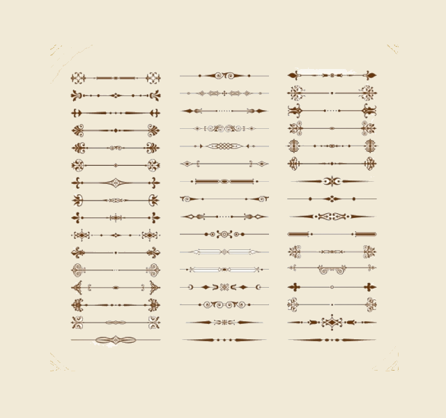 word divider templates