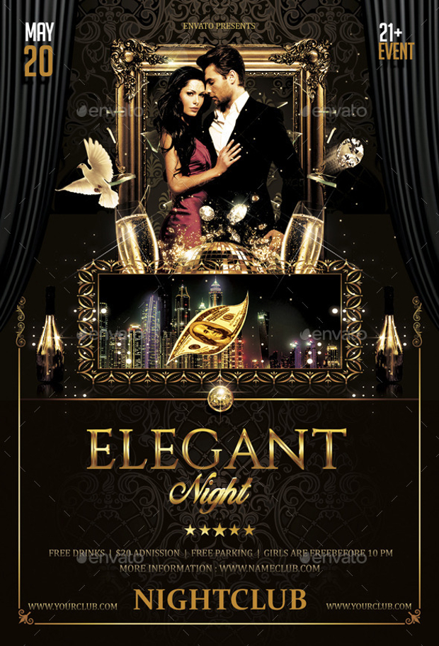 Party Elegant Night Flyer