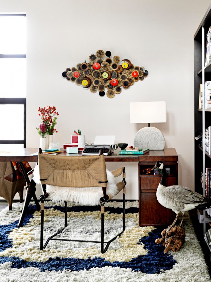 stylish versatile home office design