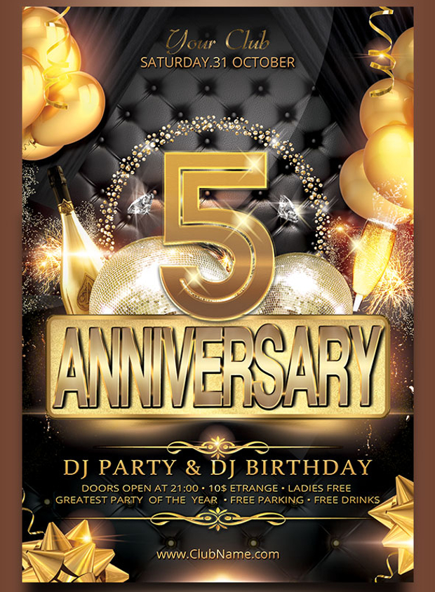 25+ Birthday Party Flyer Design, PSD Download | Design Trends - Premium