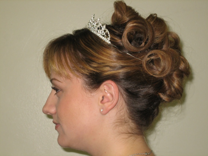wedding hairstyle for bride