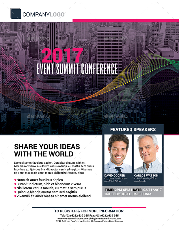 Event Summit Conference Flyer