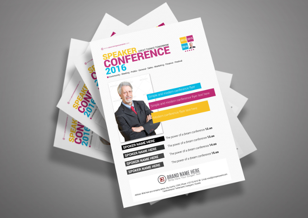 Business Conference Flyer Design