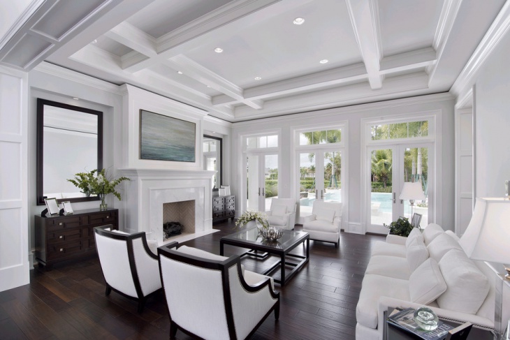 elegant living room grey in color