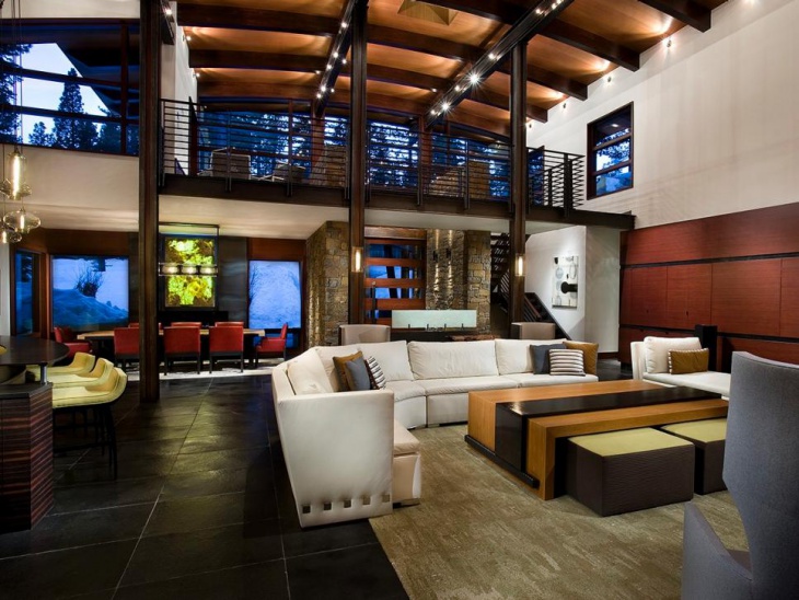 large living room lighting design