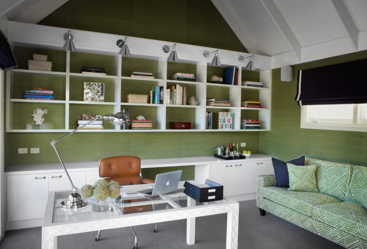 american traditional melbourne coastal home office