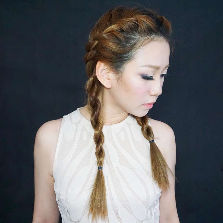 two twisted rope braid
