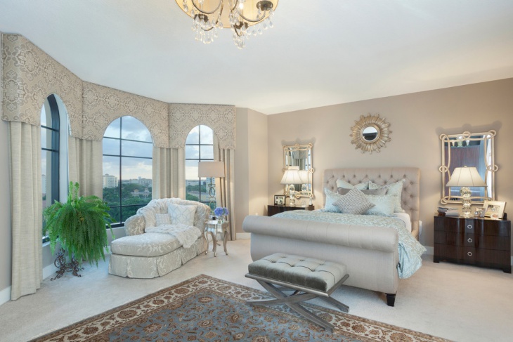 lavish penthouse bedroom design