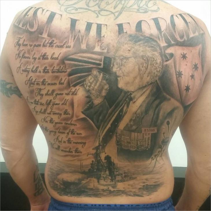 military quote tattoo design1
