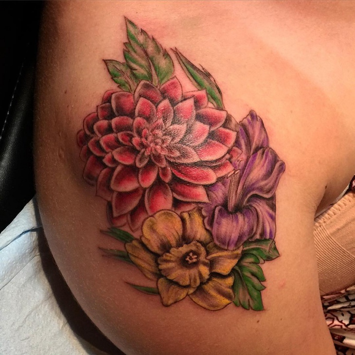welsh daffodil tattoo design
