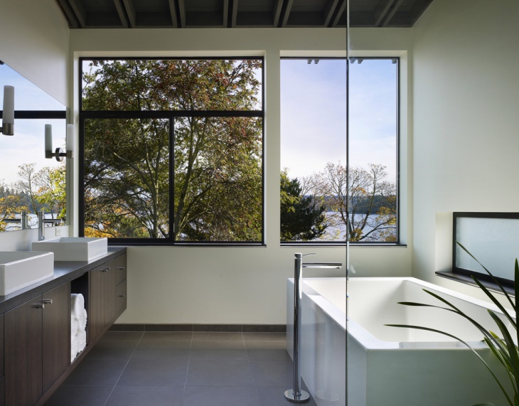 lake residence bathroom design