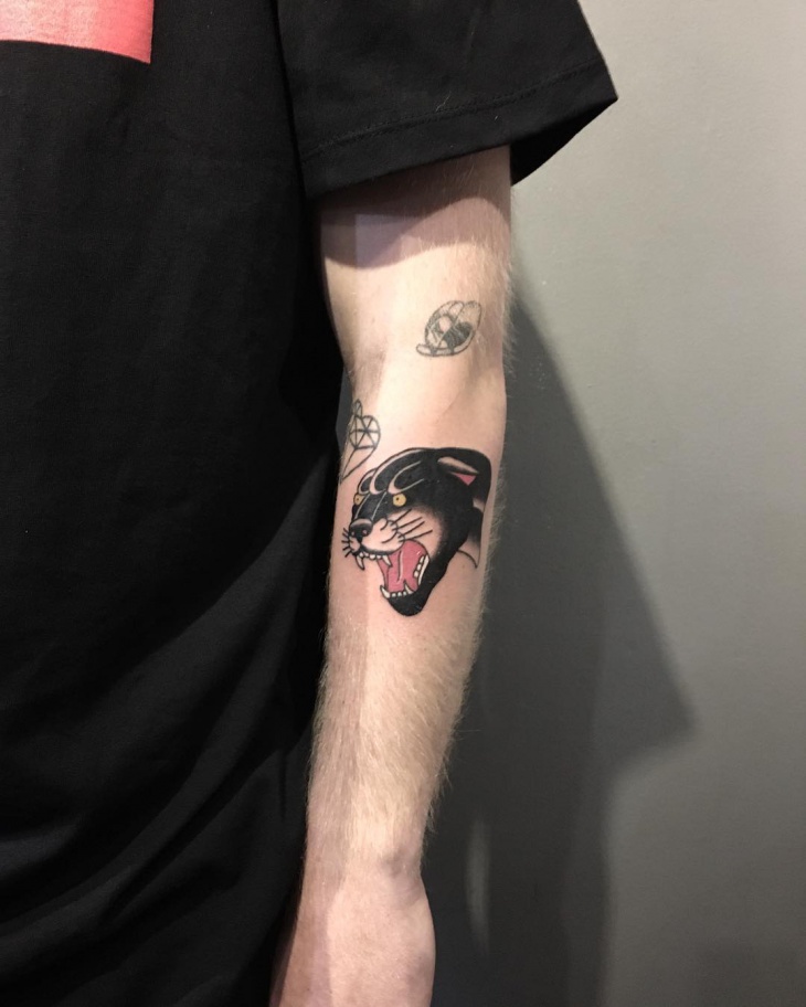 cute arm tattoo for men