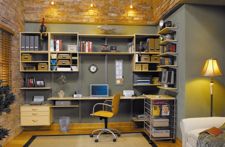 modern home office interior idea