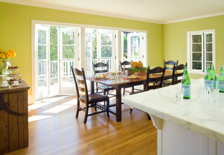 Green Dining Room Designs Decorating, Green Dining Table Inc