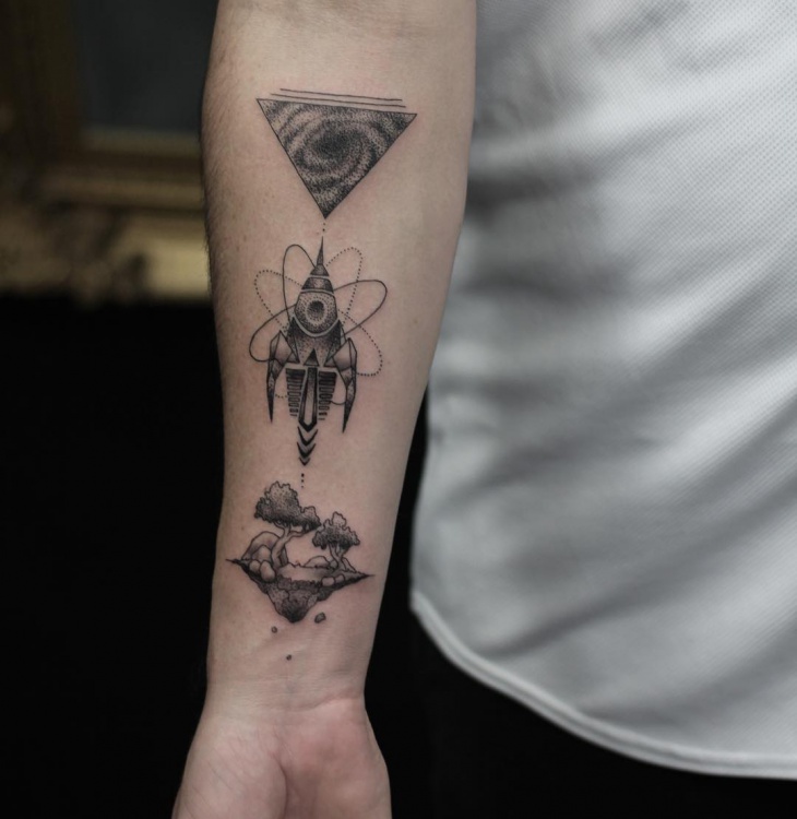 21+ Science Tattoo Designs, Ideas | Design Trends - Premium PSD, Vector