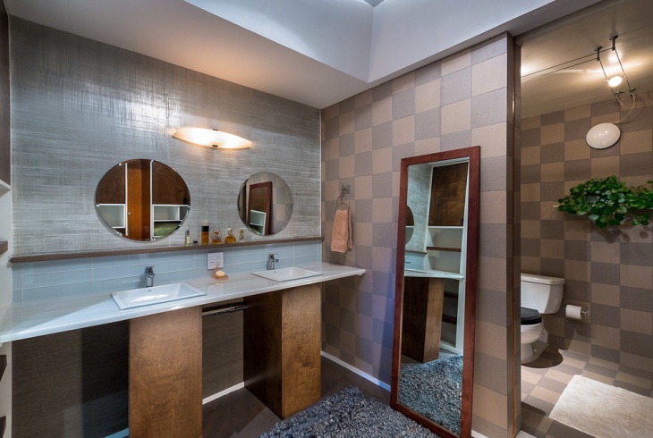 bathroom 3d tile design