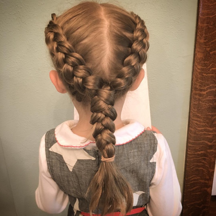 double braid hairstyle