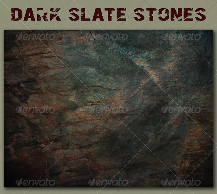 dark slate stone textures