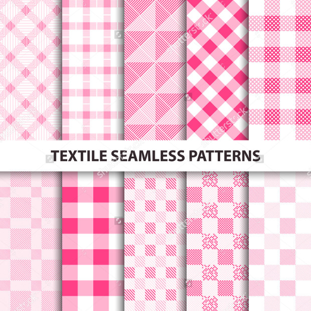 pink textile seamless pattern