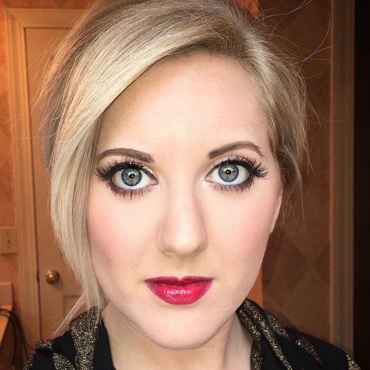 holiday makeup for oval face