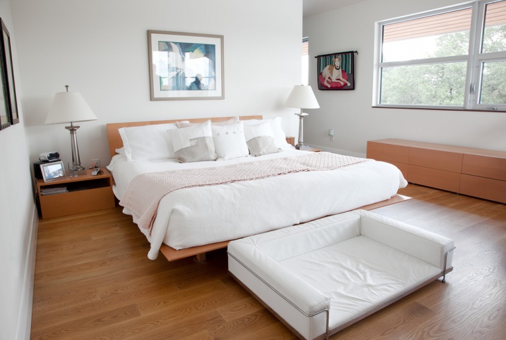 modern summer bedroom design