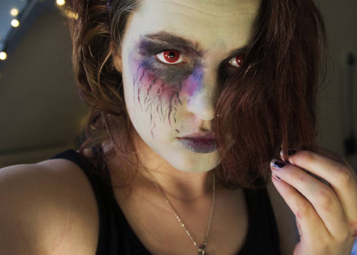 zombie eye makeup