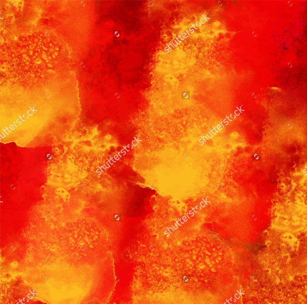 watercolor burning fire background texture