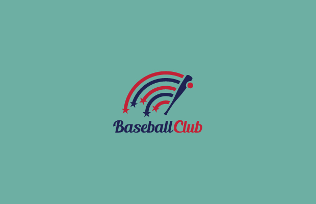baseball club logo design
