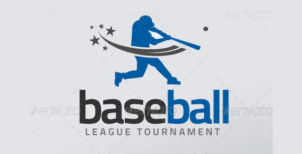 cool baseball logo