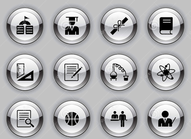 education sign icons